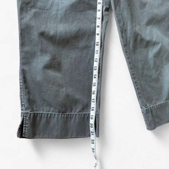 The North Face Army Green Capri Pants Size 10 - Picture 11 of 12